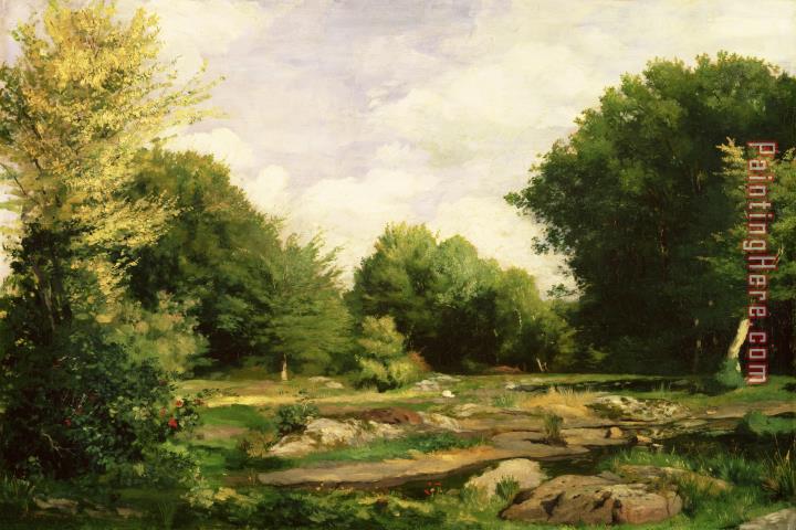 Pierre Auguste Renoir Clearing in the Woods